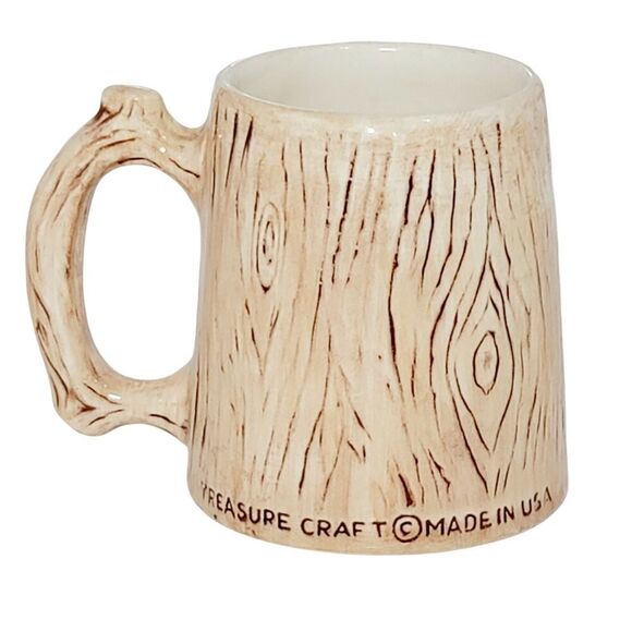 Vtg Treasure Craft Maryland Coffee Tea Cup Mug Butterfly Made in USA Ceramic - Picture 3 of 7